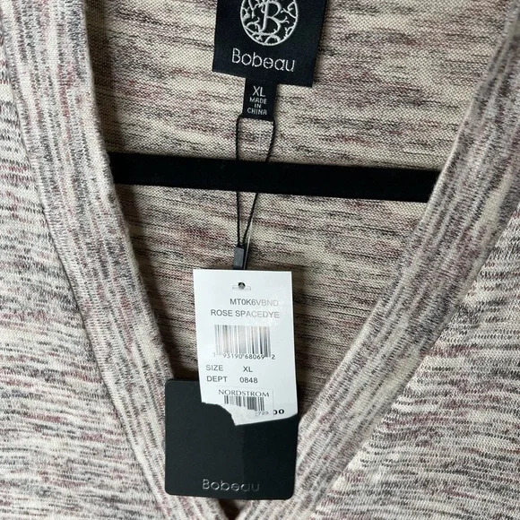 Bobeau Rose Spacedye sweater size XL NWT - Picture 2 of 4